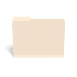 TRU RED™ File Folder, 3-Tab, Letter Size, Manila, 12/Pack (TR36049)