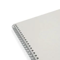 TRU RED™ Large Hard Cover Ruled Notebook, Gray/Blue (TR55737)