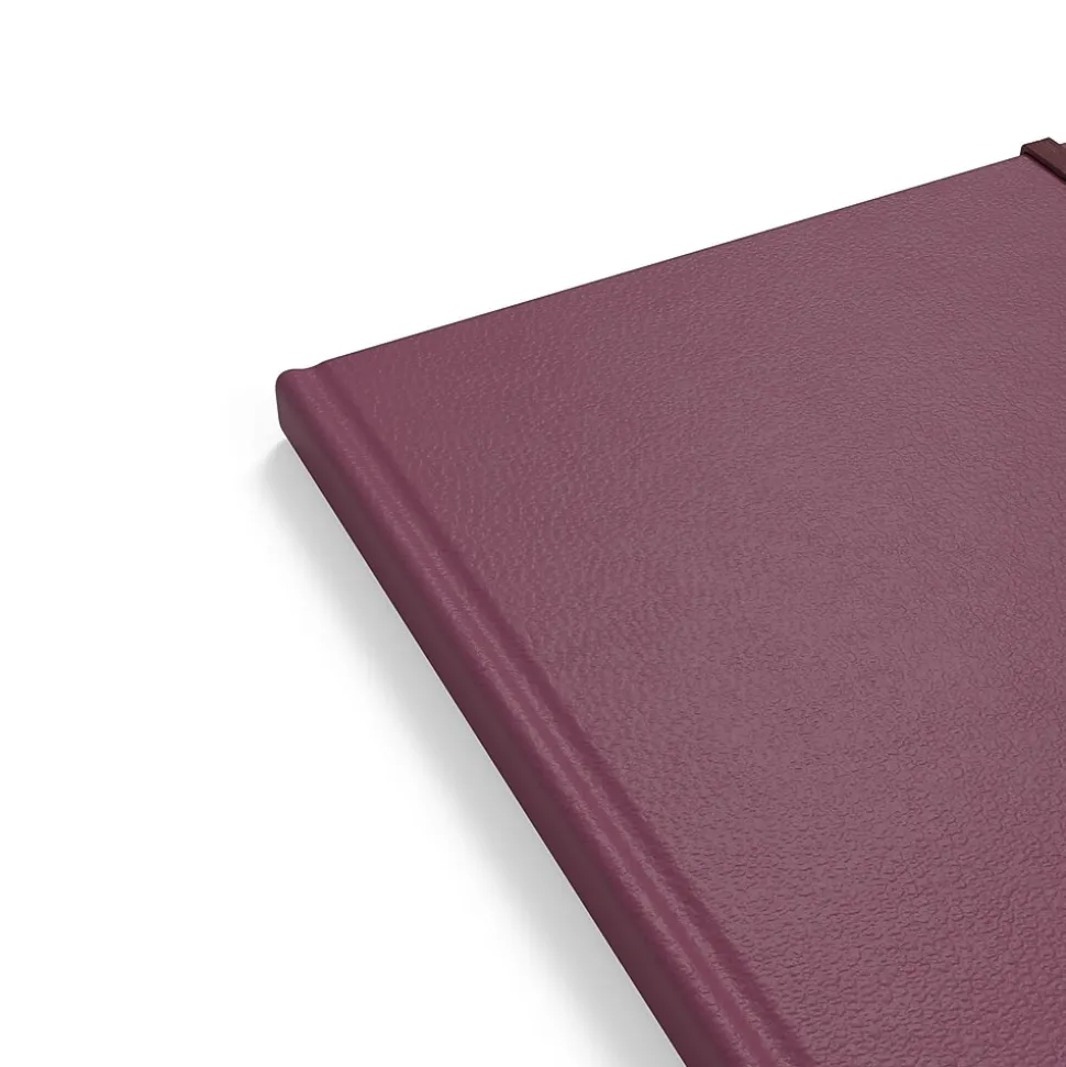 TRU RED™ Large Hard Cover Ruled Journal, Purple (TR55730)
