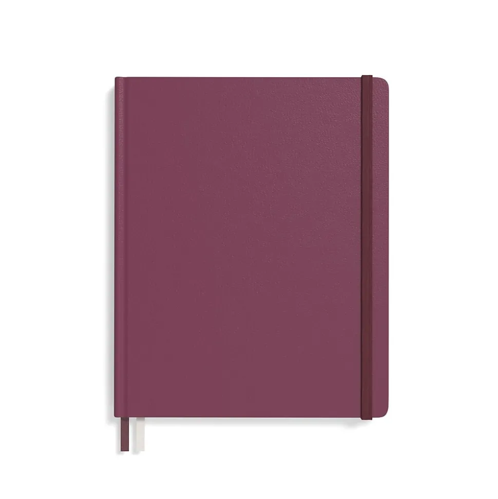 TRU RED™ Large Hard Cover Ruled Journal, Purple (TR55730)