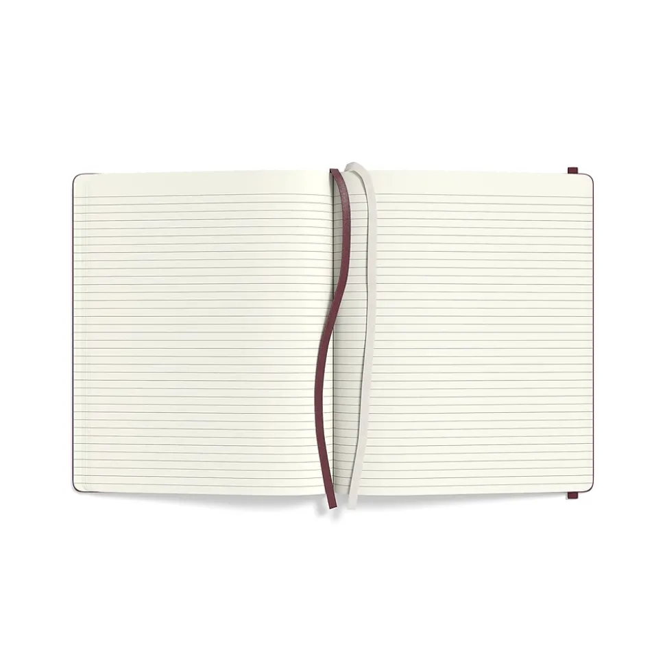 TRU RED™ Large Hard Cover Ruled Journal, Purple (TR55730)