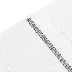 TRU RED™ Large Soft Cover Project Planner Notebook, Black (TR54986)