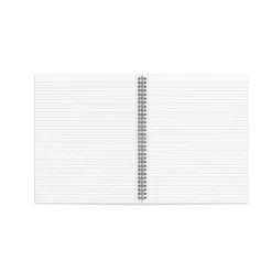 TRU RED™ Large Soft Cover Ruled Notebook, Black (TR54984)