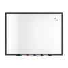 TRU RED™ Magnetic Steel Dry Erase Board, Black Frame, 4' x 3' (TR61181)