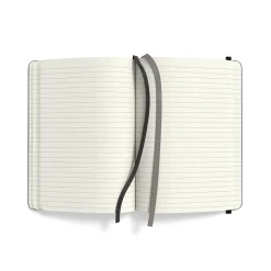 TRU RED™ Medium Flexible Cover Ruled Journal, Black (TR54777)
