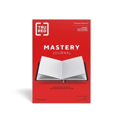 TRU RED™ Medium Mastery Journal, Black (TR58434)
