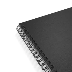 TRU RED™ Medium Soft Cover Ruled Notebook, Black (TR54987)