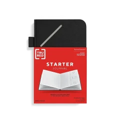 TRU RED™ Medium Starter Journal, Black (TR58409)