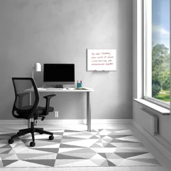 TRU RED™ Melamine Dry Erase Board, Gray Frame, 2' x 1.5' (TR59356)