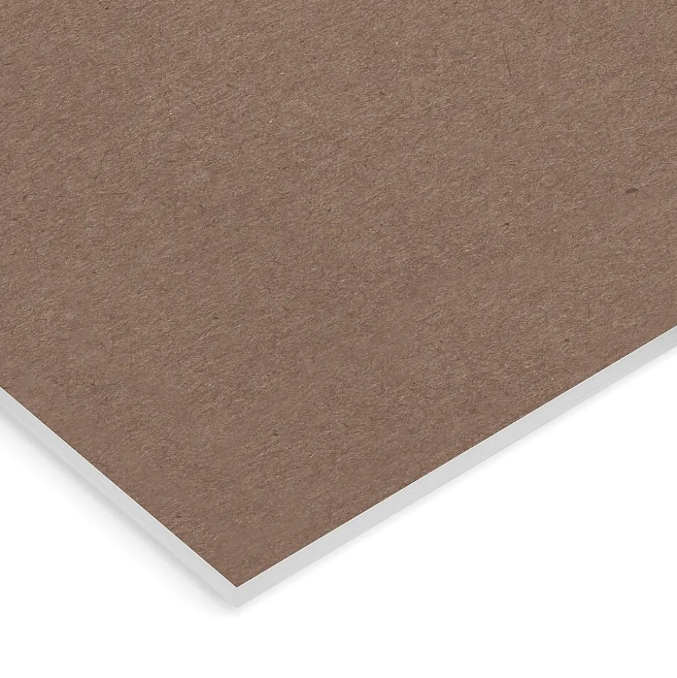 TRU RED™ Notepad, 5" x 8", Narrow Ruled, White, 50 Sheets/Pad, Dozen Pads/Pack (TR58181)