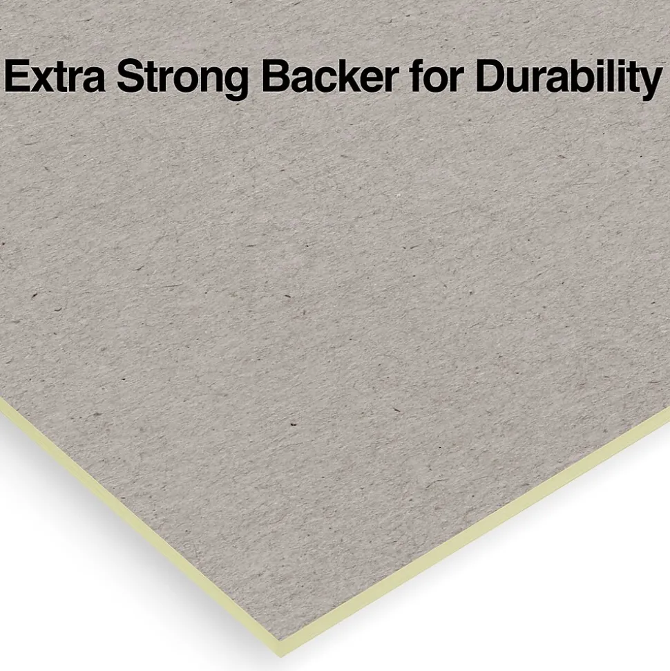 TRU RED™ Notepads, 8.5" x 14", Wide Ruled, Canary, 50 Sheets/Pad, 12 Pads/Pack (TR57386)