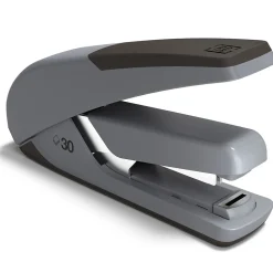 TRU RED™ One-Touch DX-4 Desktop Stapler, 30-Sheet Capacity, Black/Gray (TR58483)