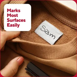 TRU RED™ Pen Permanent Markers, Ultra Fine Tip, Black, 5/Pack (TR54525)