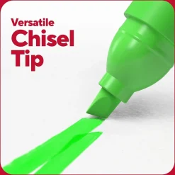 TRU RED™ Pocket Stick Highlighter with Grip, Chisel Tip, Assorted, 12/Pack (TR54586)