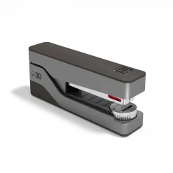 TRU REDâ„¢ Premium Desktop Stapler, 30-Sheet Capacity, Gray/Red (TR58078)