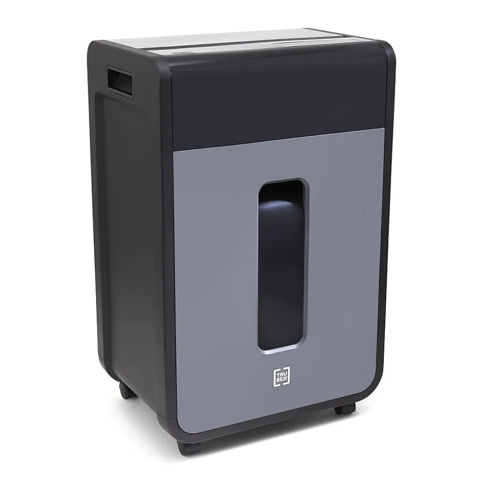 TRU RED™ 20-Sheet Micro-Cut Commercial Shredder (TR-BMC20A)