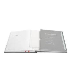 TRU RED™ Square Explore Journal, Dotted, Gray (TR58433-CC)