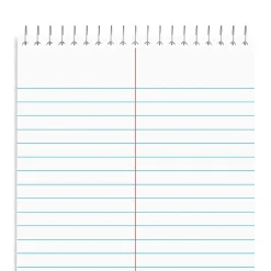 TRU RED™ Steno Pad, 6