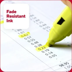 TRU RED™ Twin Tip Highlighters, Chisel Tip, Assorted Colors, 3/Pack (TR57834)