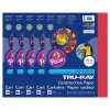 Tru-Ray 9" x 12" Construction Paper, Holiday Red, 50 Sheets/Pack, 5 Packs/Bundle (PAC102993-5)