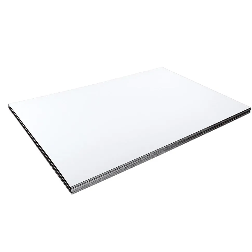 Tru-Ray 12" x 18" Construction Paper, Black/White, 72 Sheets/Pack (P6677)