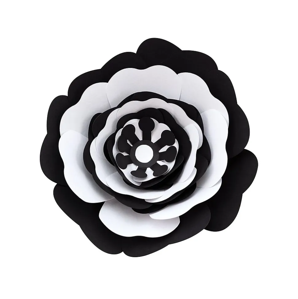 Tru-Ray 12" x 18" Construction Paper, Black/White, 72 Sheets/Pack (P6677)