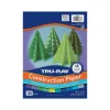 Tru-Ray 9" x 12" Construction Paper, Cool Assorted, 150 Sheets/Pack (P6687)