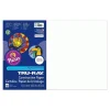 Tru-Ray 12" x 18" Construction Paper, White, 50 Sheets (P103058)