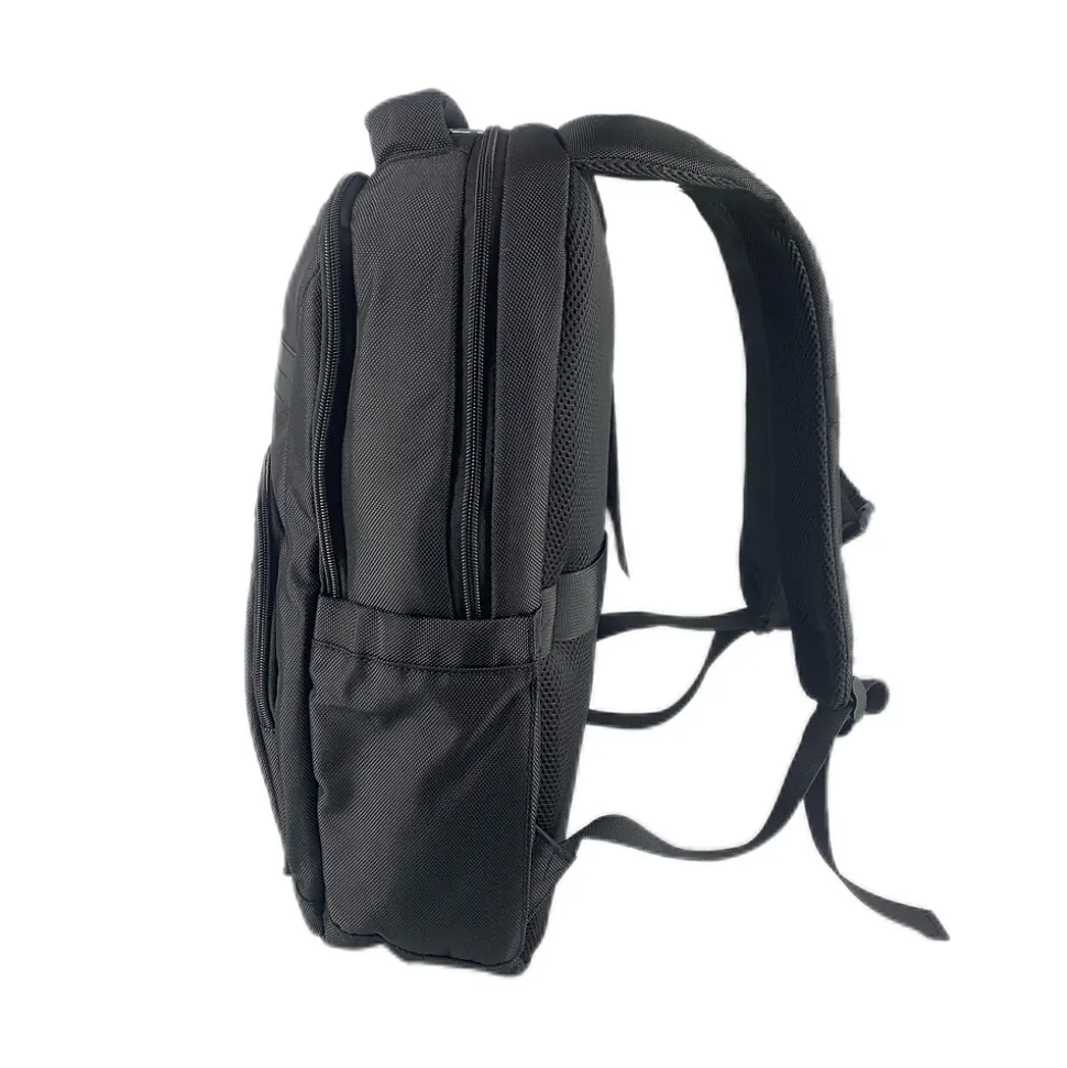 Tucci BIKER Laptop Backpack, Medium, Black (T0573)