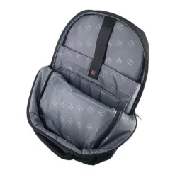 Tucci BIKER Laptop Backpack, Medium, Black (T0573)