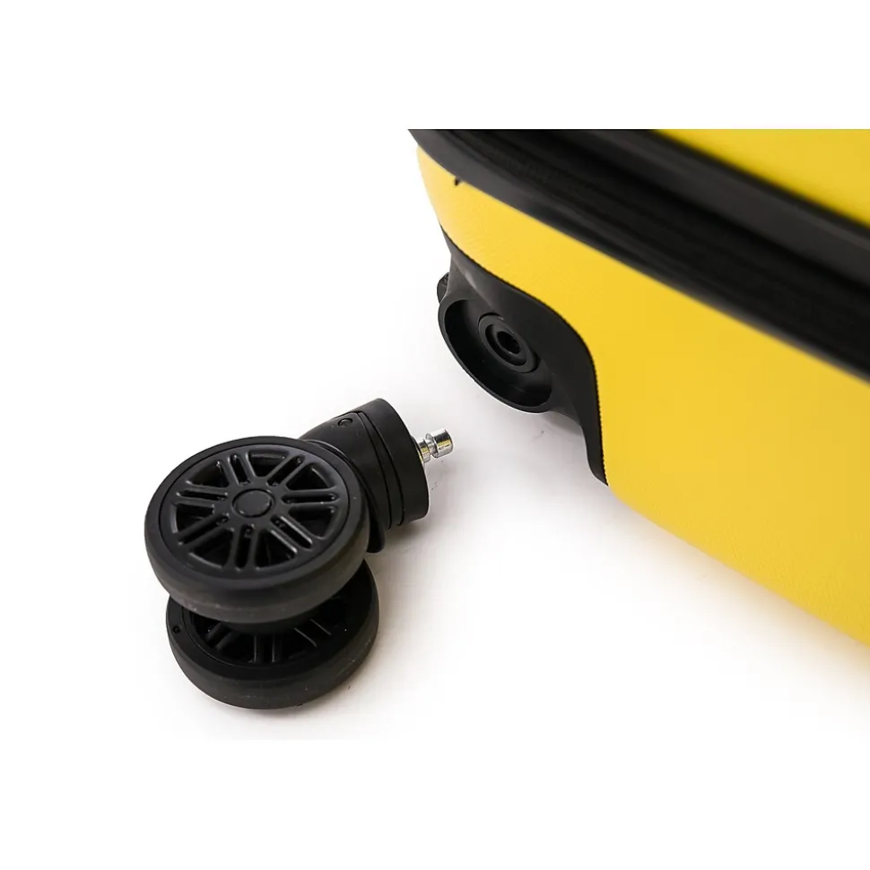 TUCCI Hardside Spinner Carry-On Luggage Set, TSA Checkpoint Friendly (S0568-03PC-MUYL)