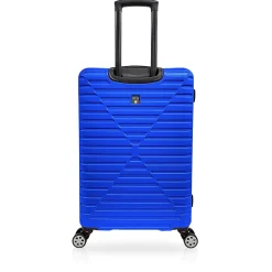 TUCCI Hardside Spinner Carry-On Luggage Set, TSA Checkpoint Friendly (T0129-03PC-BLU)