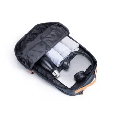 Tucci Laptop Backpack, Medium, Grey (T0592)