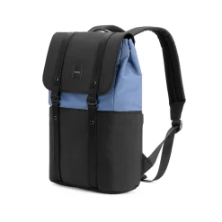 Tucci Laptop Backpack, Medium, Black (T0638)