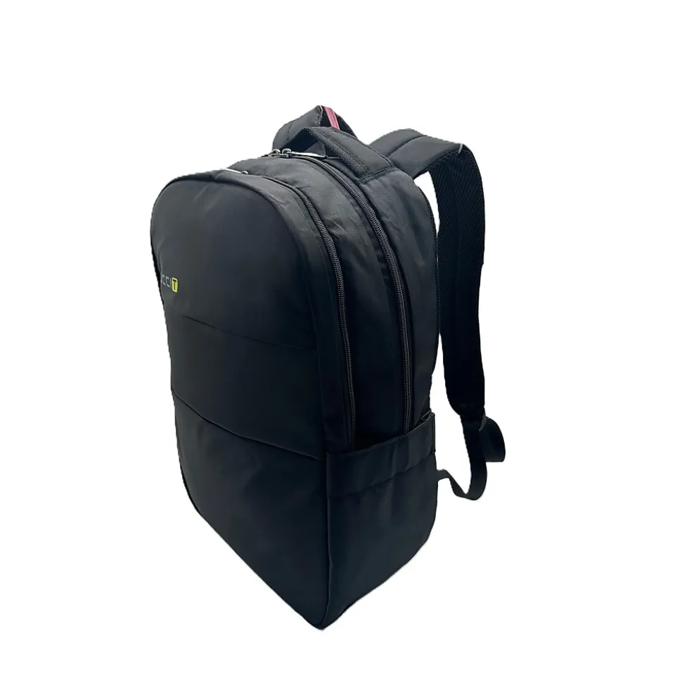 Tucci Laptop Backpack, Medium, Black (T0563)