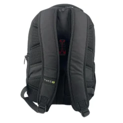 Tucci Laptop Backpack, Medium, Black (T0571)
