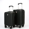 TUCCI 2-Piece Hardside Spinner Carry-On Luggage Set, TSA Checkpoint Friendly (T0293-02PC-BLK)