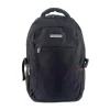 Tucci SCOUT Laptop Backpack, Medium, Black (T0564)