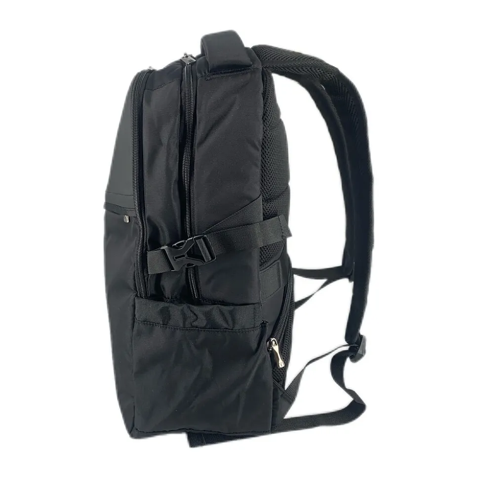 Tucci SprintRider Laptop Backpack, Medium, Black (T0568)