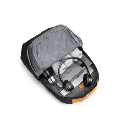 Tucci SwiftPack Laptop Backpack, Medium, Black (T0634)