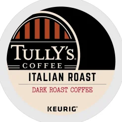 Tully's Coffee Italian Coffee Keurig® K-Cup® Pods, 96/Carton (GMT193019CT)