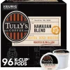 Tully's Hawaiian Blend Coffee Keurig® K-Cup® Pods, Medium Roast, 96/Carton (66064)