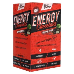 Turbo Truffles Energy Chocolate Truffles Coffee Craze, 50/Pack (220-00986)