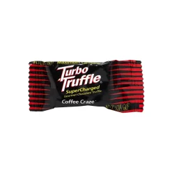 Turbo Truffles Energy Chocolate Truffles Coffee Craze, 50/Pack (220-00986)