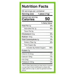 Turbo Truffles Energy Chocolate Truffles Mint Madness, 50/Pack (220-00987)