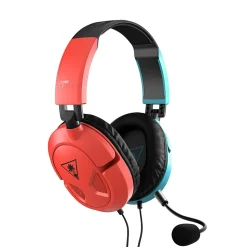 Turtle Beach Recon 50 Gaming Headset for Nintendo Switch, Red/Blue (TBS-8150-05)