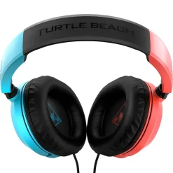Turtle Beach Recon 50 Gaming Headset for Nintendo Switch, Red/Blue (TBS-8150-05)