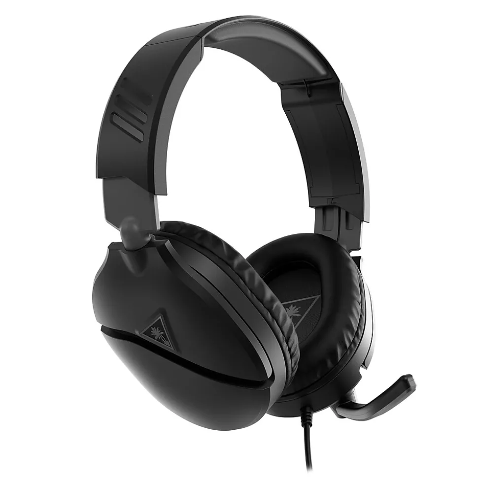 Turtle Beach Recon 70 3.5mm Gaming Headset, Xbox, PlayStation, PC, Nintendo Switch, Black (TBS-2001-05)