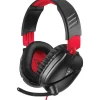 Turtle Beach Recon 70 Wired Over-the-Head Stereo Gaming Headset, Black/Red (TBS-8010-01)