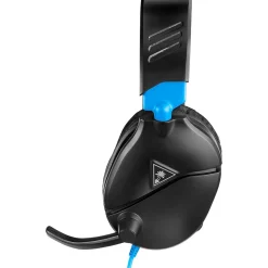 Turtle Beach Recon 70 Wired Over-the-head Stereo Gaming Headset, Black/Blue (TBS-3555-01)